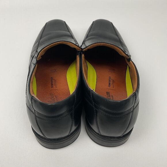 Florsheim Comfortech Ortholite Black Leather Slip On‎ Dress Shoes Business 11D